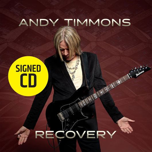 ANDY TIMMONS - Recovery signed CD